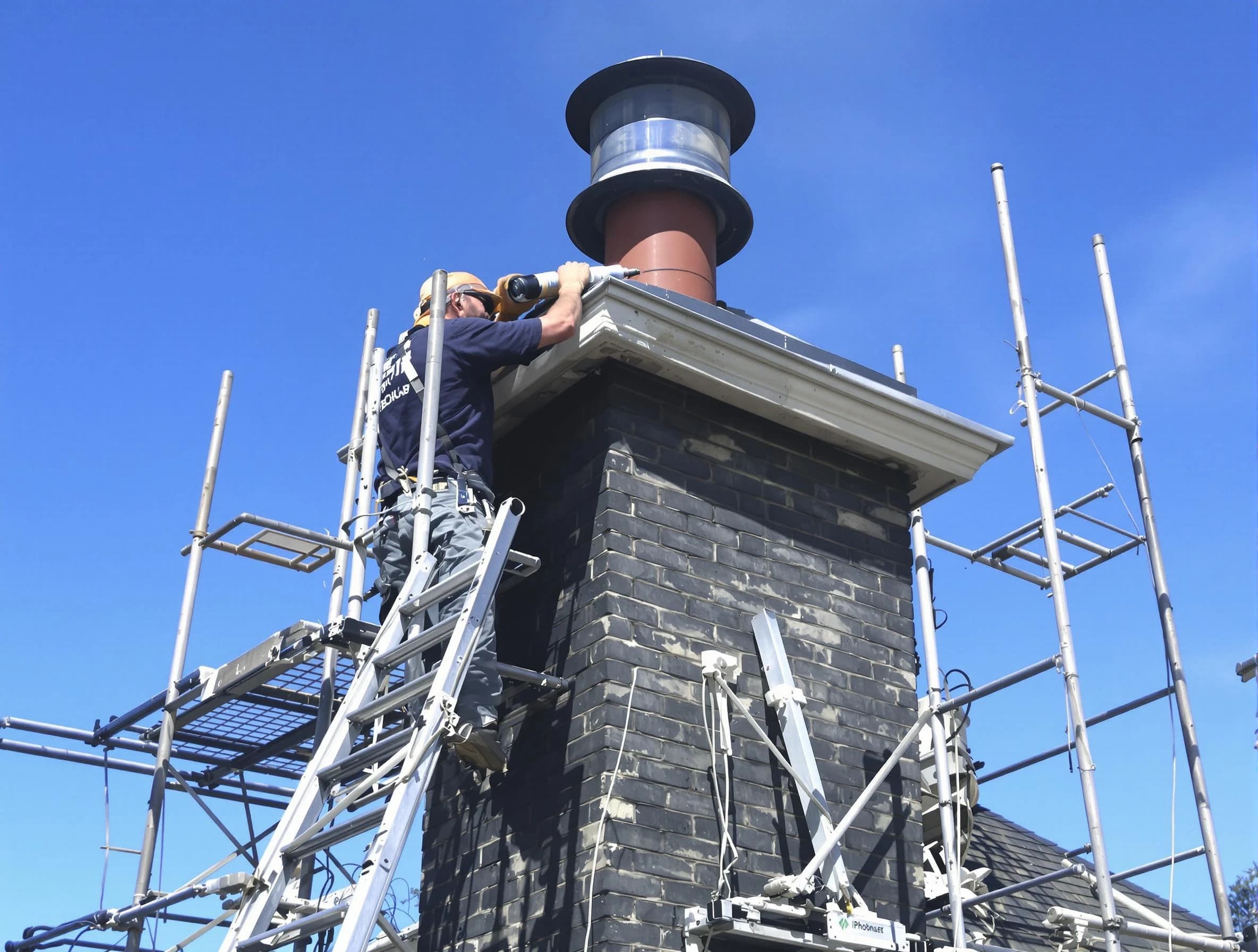 Sturdy chimney crown finished by Monsey Chimney Sweep in Monsey, NY