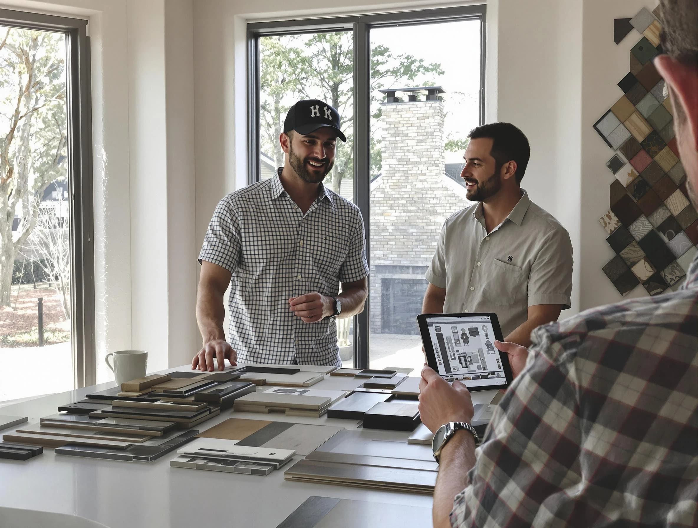 Monsey Chimney Sweep remodeling a chimney and fireplace in Monsey, NY