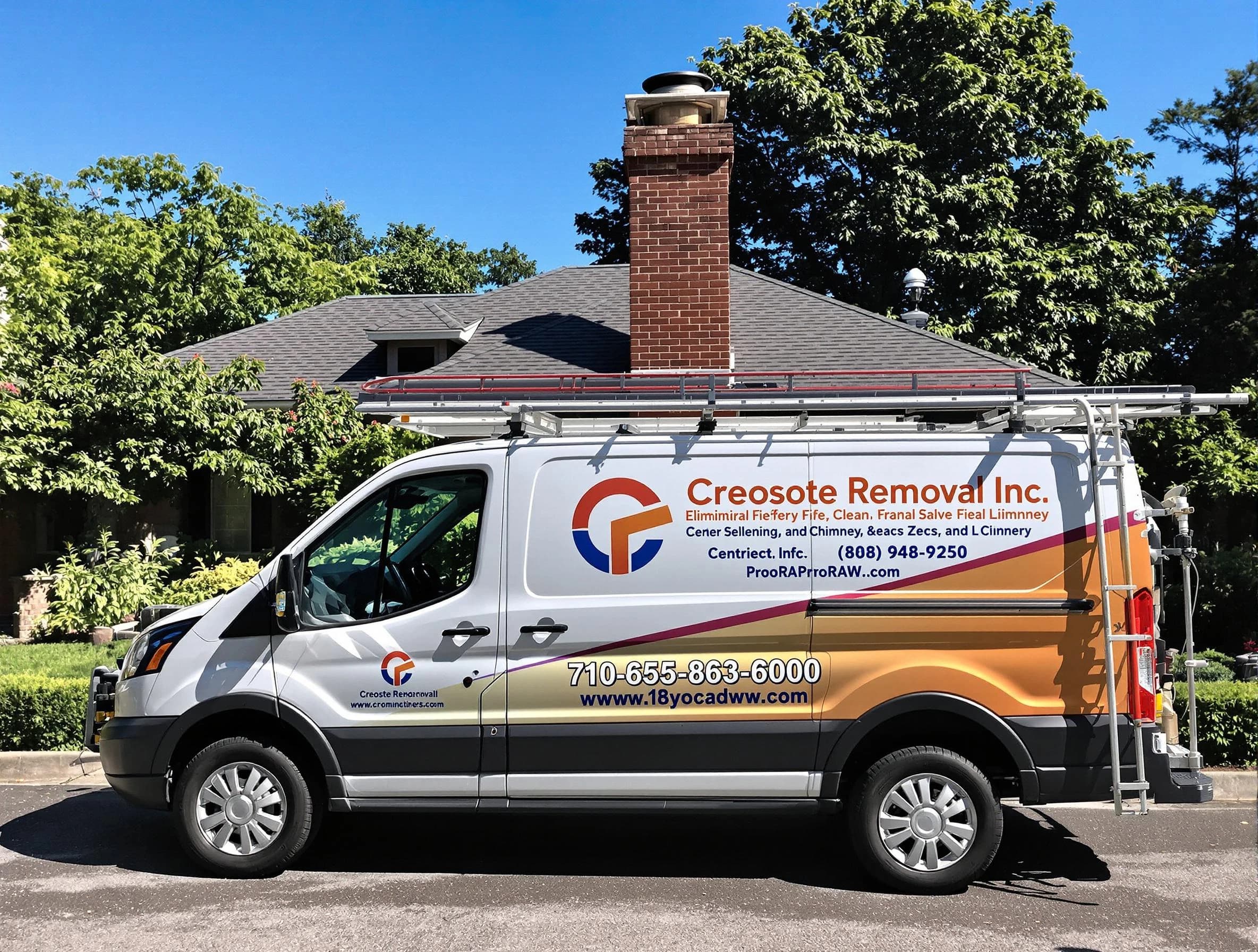 Monsey Chimney Sweep technician removing creosote safely in Monsey, NY