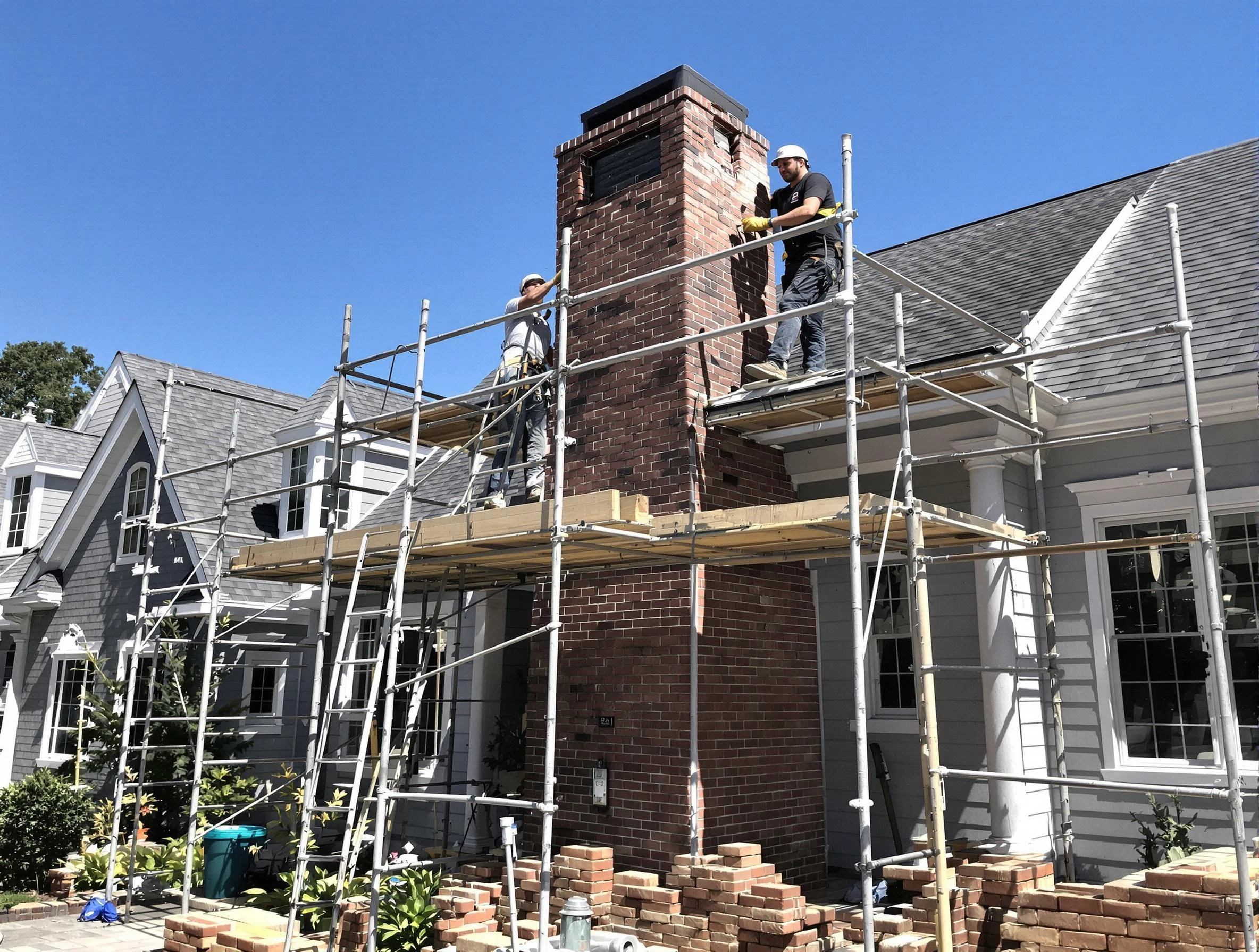 Chimney Rebuilding in Monsey