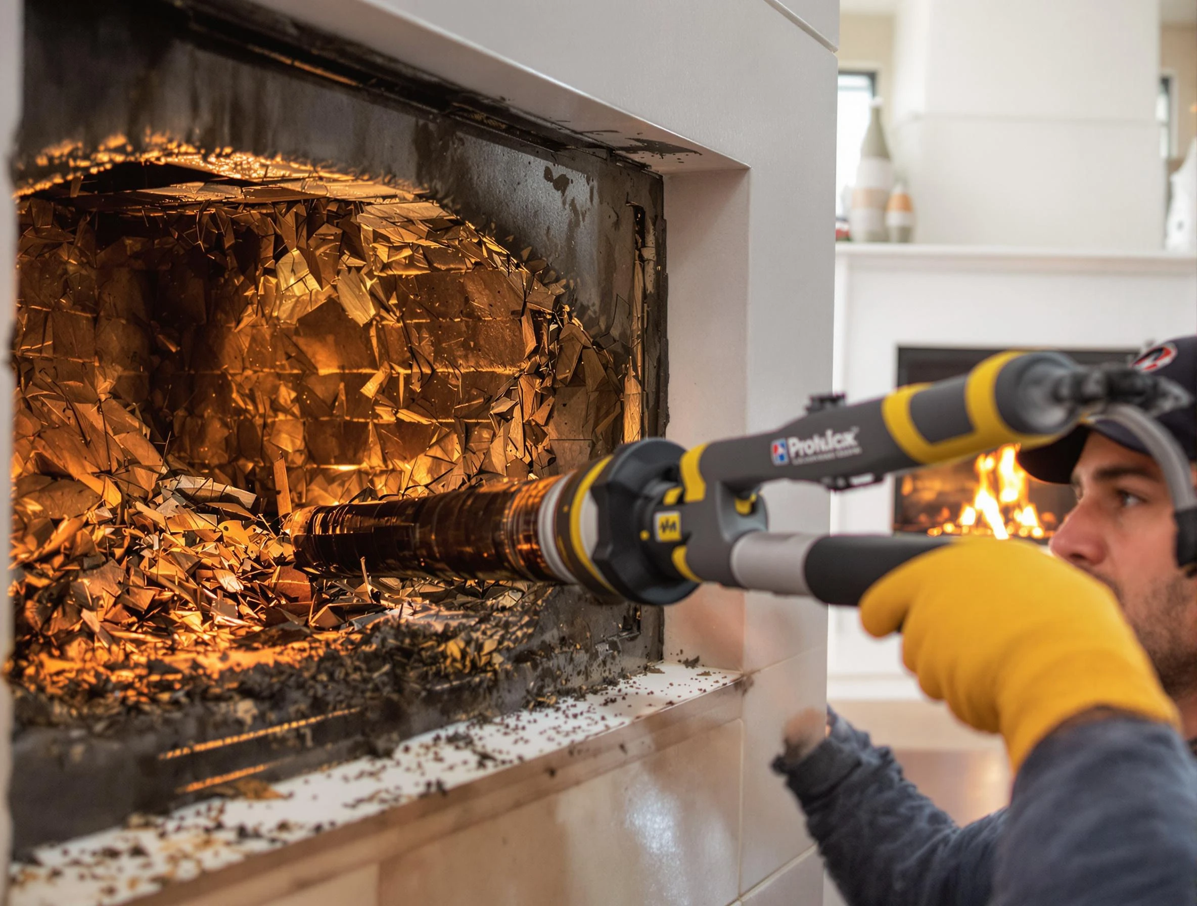 Professional chimney cleaning by Monsey Chimney Sweep in Monsey, NY