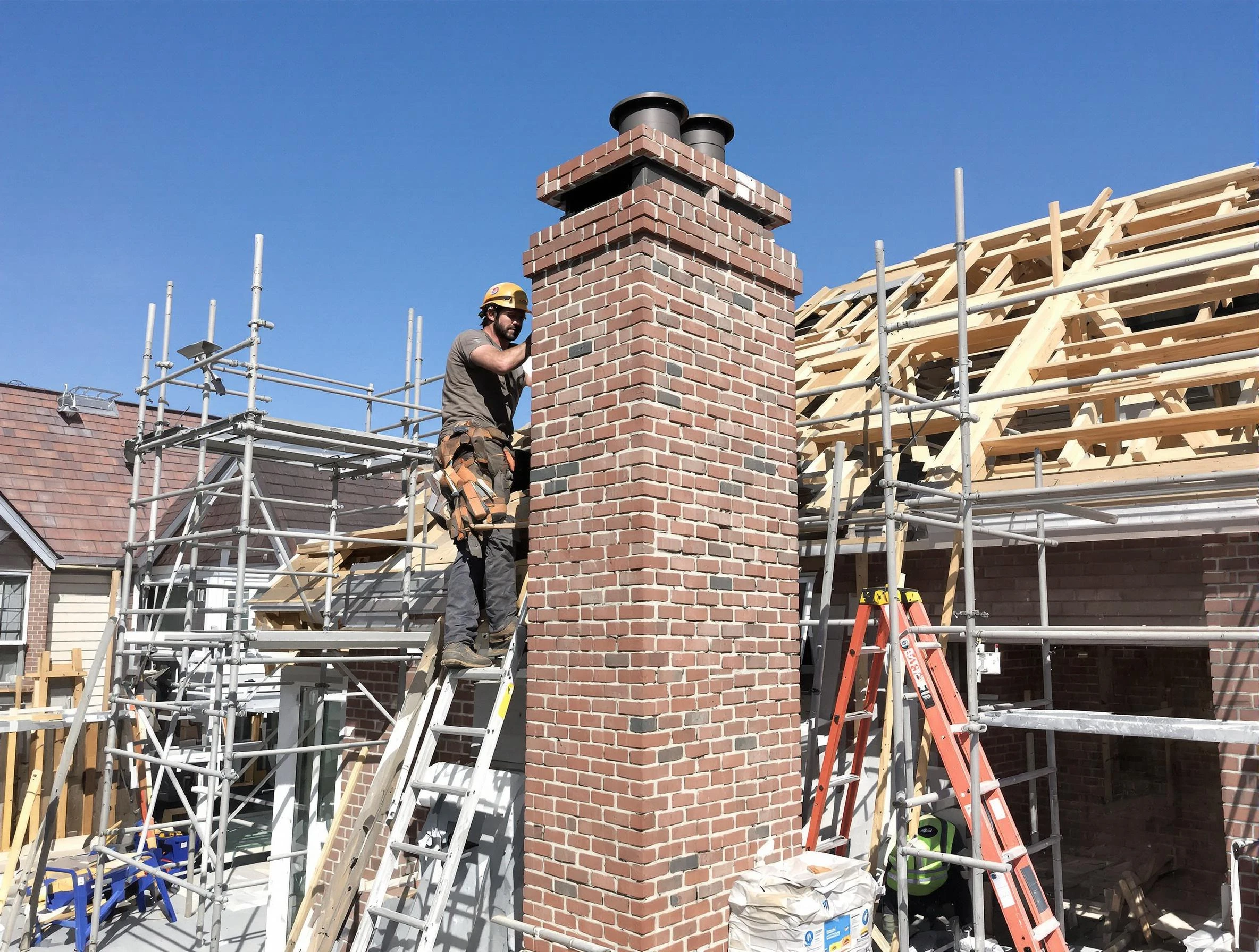 New chimney installation completed by Monsey Chimney Sweep in Monsey, NY